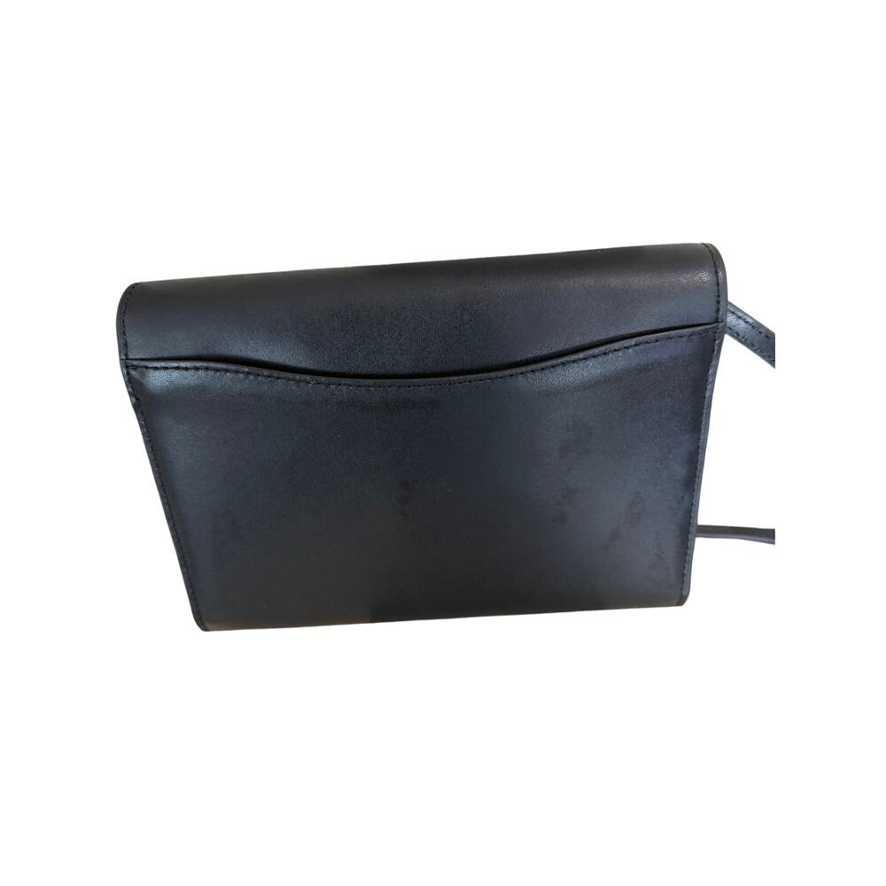 NWOT Kate Spade Kerri Crossbody Bag Black Leather Minimalist Designer - Picture 11 of 14